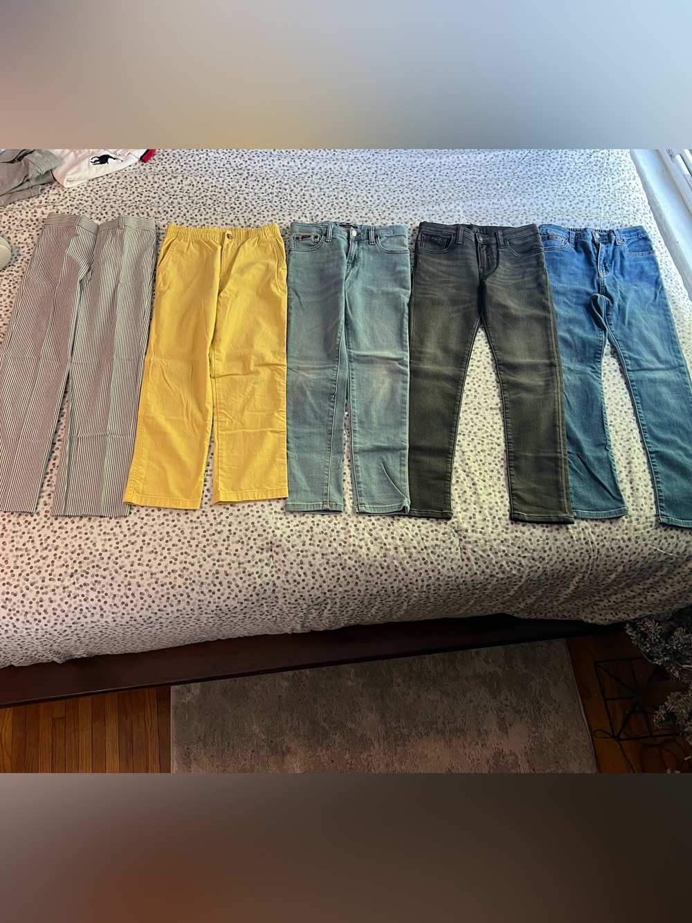 SOLD ON MP NEW BOYS POLO JEANS & PANTS SIZE 7